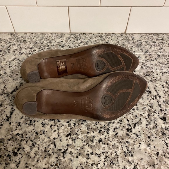 AGL brown heels 7.5 - Picture 3 of 5